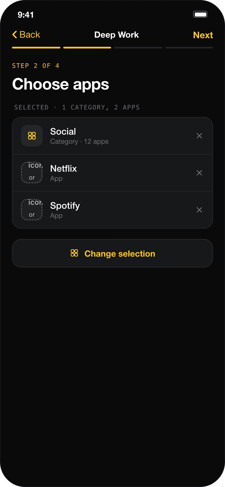 Add apps